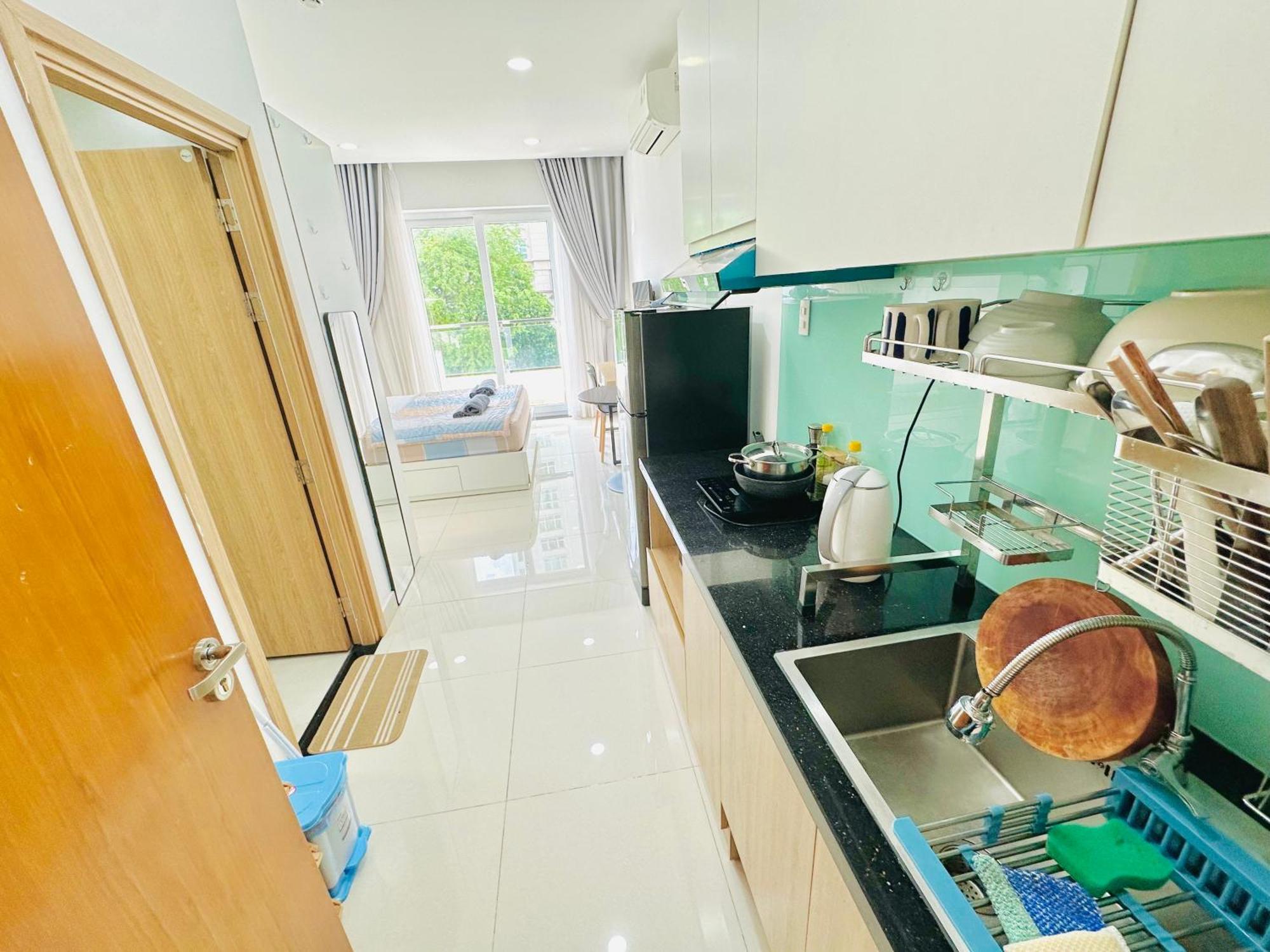 Căn hộ 301 Cozy & Quiet 1br Oasis In Saigon *